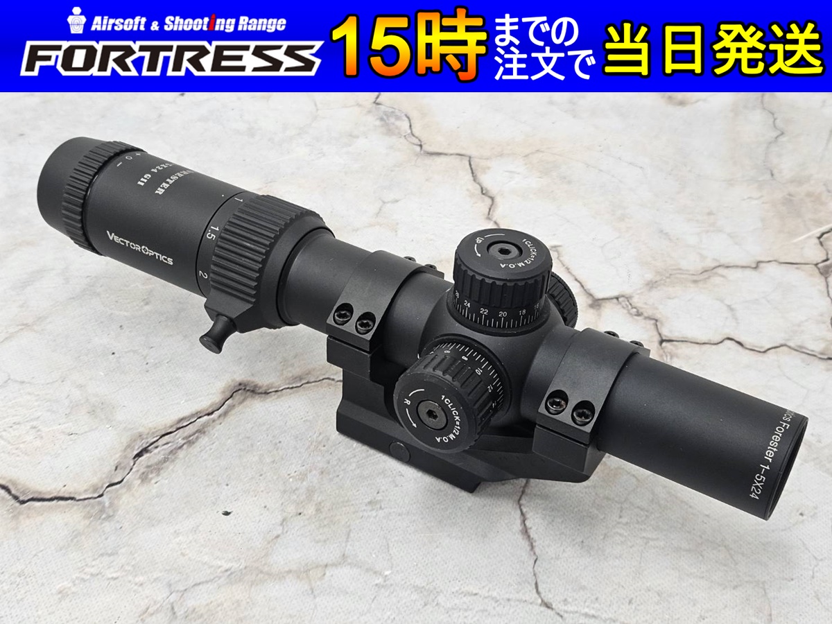Amazon.co.jp: VECTOR OPTICS スコープ Forester 1-5×24 Gen II