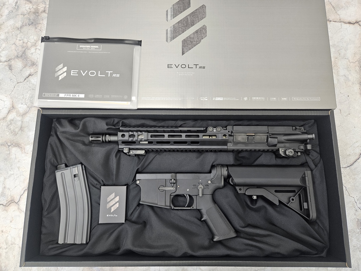 （中古商品）（動画撮影使用）東京マルイ EVOLT電動ガン RS FPR MK4 リコイルモデル