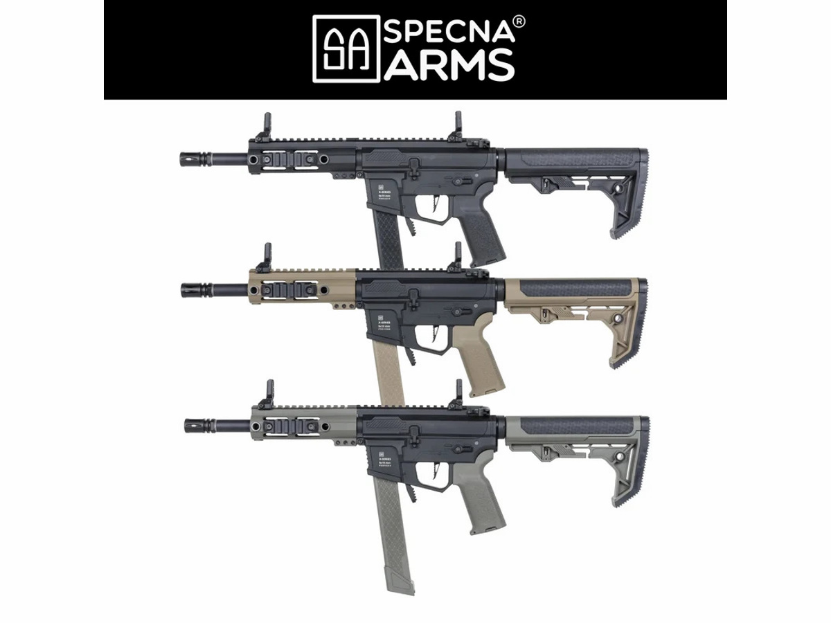 （新製品予約 9月頃 ）Specna Arms（スペクナアームズ）:電動ガン本体 SA-FX01 FLEX  ETU G2 各色