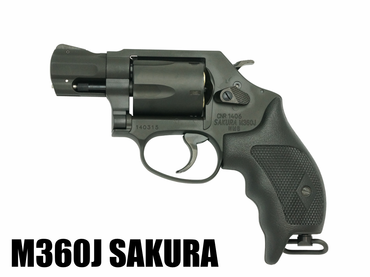 （新製品予約 11月頃中旬頃 11/1締切）タナカワークス: ハンドガン本体 S&W M360J SAKURA 1-7/8in HW